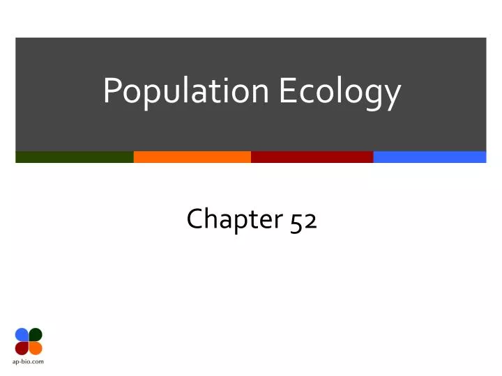 population ecology