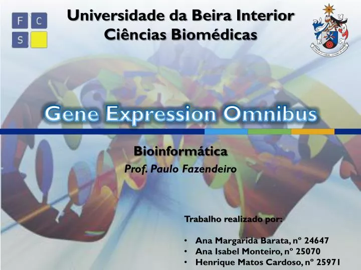 gene expression omnibus