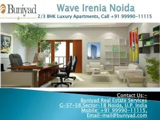 Service Apartments in Wave Irenia Sector 32 Noida