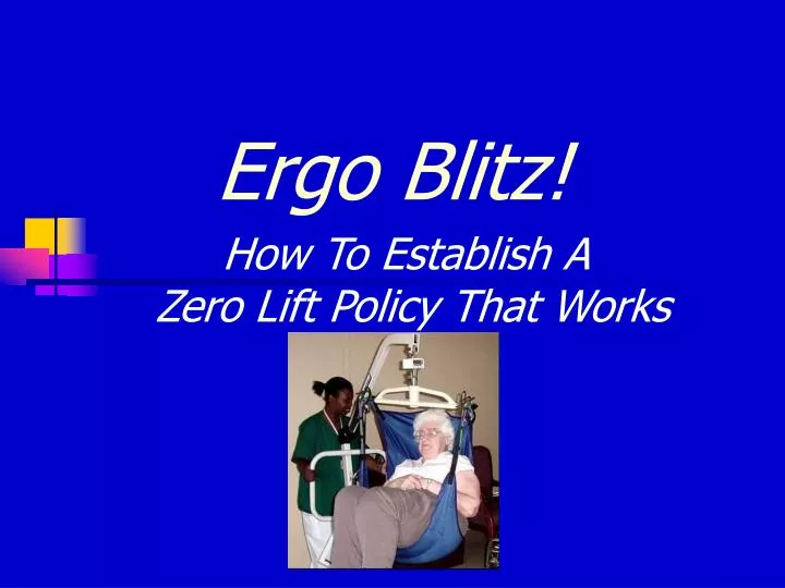 ergo blitz