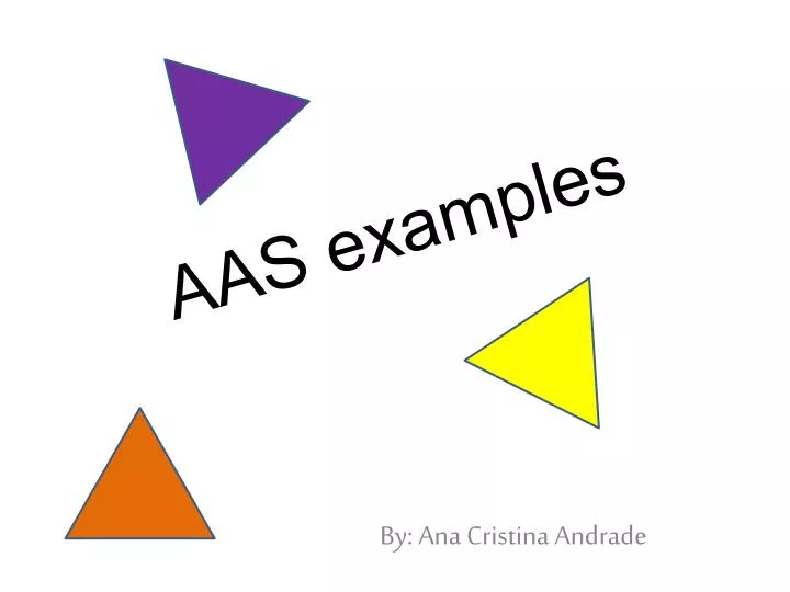 aas examples