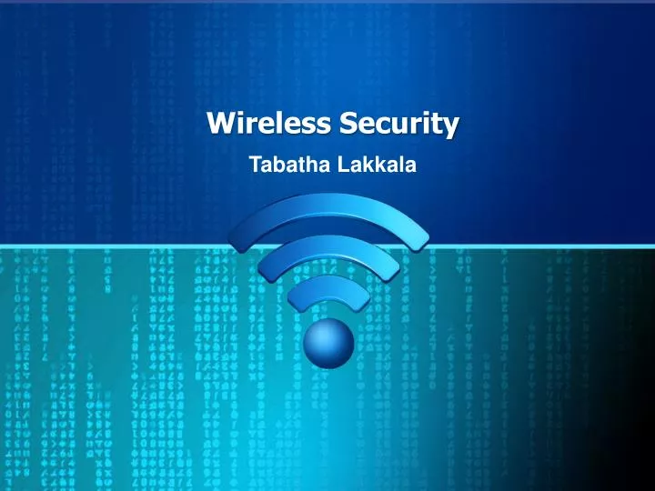 wireless security