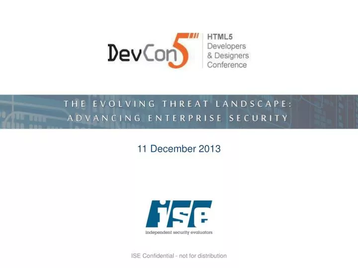 the evolving threat landscape advancing enterprise security