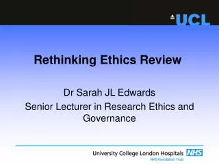 Rethinking Ethics Review