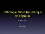 Pathologie Micro-traumatique de l'Epaule - slide 1