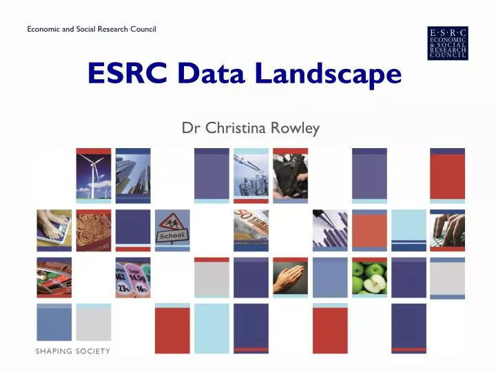 esrc data landscape