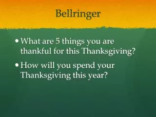 bellringer