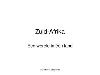 zuid afrika