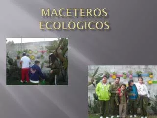 maceteros ecol gicos