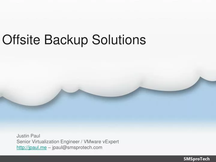 offsite backup solutions