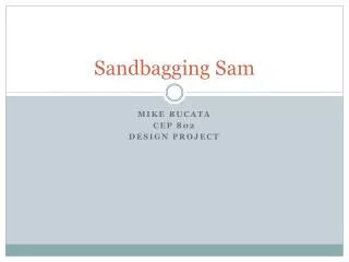 Sandbagging Sam