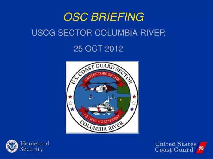 osc briefing