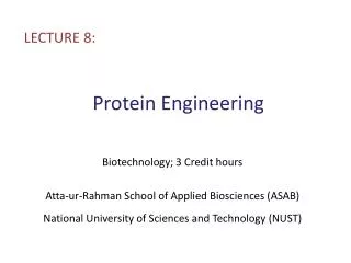 Protein Engineering