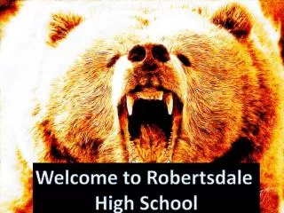 Welcome to Robertsdale High School