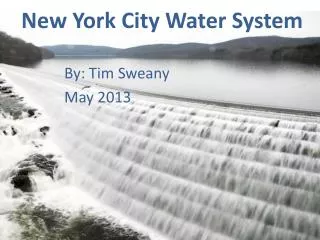 New York City Water System