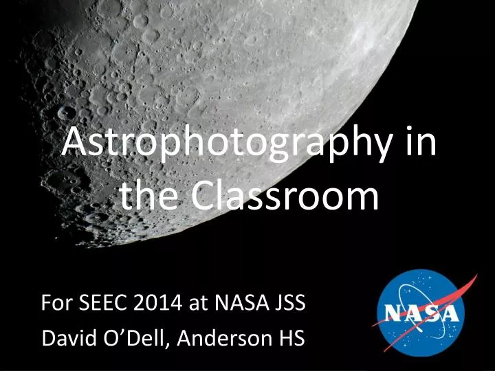 astrophotography in the classroom