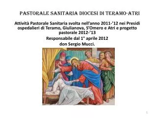 Pastorale Sanitaria diocesi di Teramo-Atri