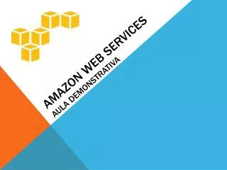 amazon web services aula demonstrativa