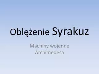 obl enie syrakuz