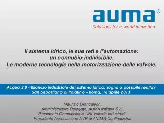 Il sistema idrico, le sue reti e l’automazione: un connubio indivisibile.