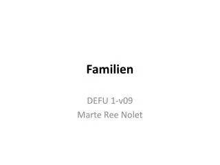 familien