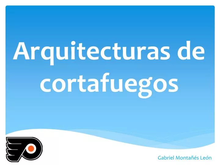 arquitecturas de cortafuegos