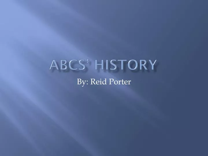 abcs history