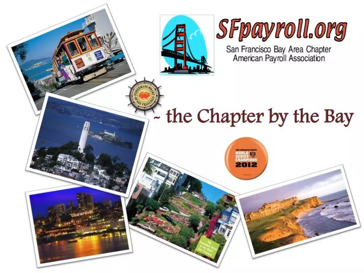 the chapter by the bay