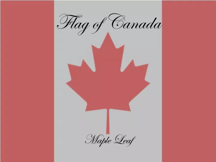 flag of canada