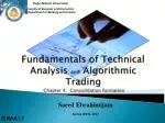 Fundamentals of Technical Analysis and Algorithmic Trading Chapter 4: Consolidation formation