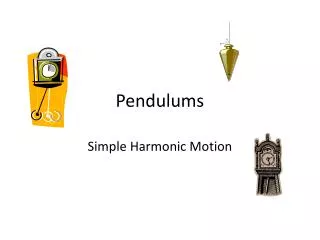 Pendulums