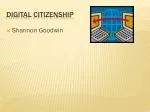 Digital citizenship - slide 1