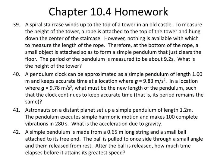 chapter 10 4 homework