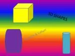 3D SHAPES - slide 1