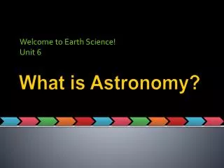 What is Astronomy?