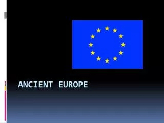 Ancient Europe