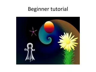 Beginner tutorial
