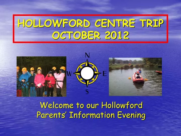 hollowford centre trip october 2012