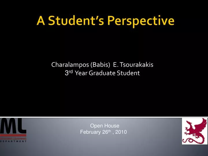 charalampos babis e tsourakakis 3 rd year graduate student