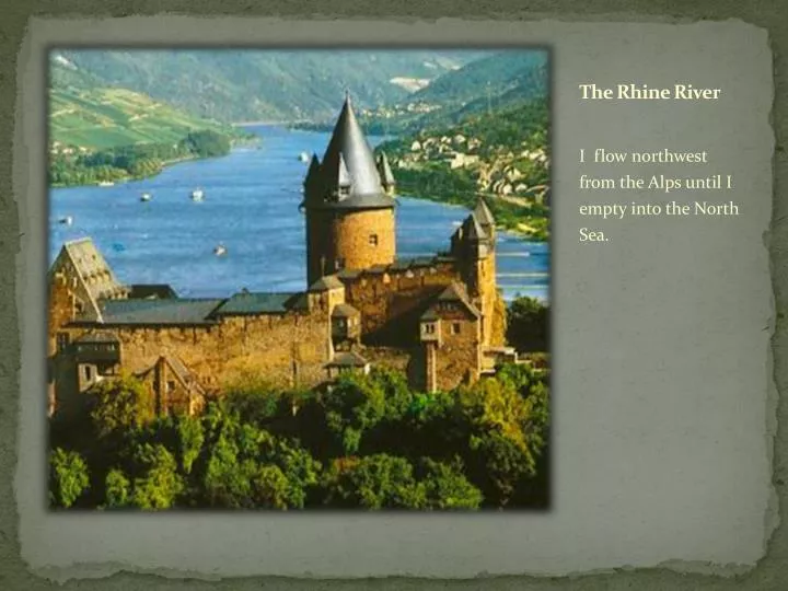 the rhine river