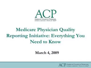 Medicare Physician Quality Reporting Initiative: Everything You Need to Know