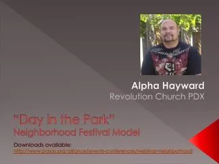 Alpha Hayward Revolution Church PDX