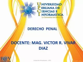 docente mag victor r vivar diaz
