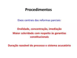 procedimentos