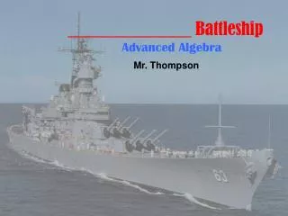 ______________ Battleship