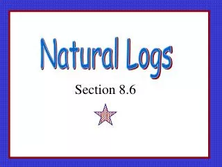Natural Logs