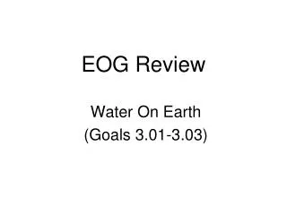 EOG Review
