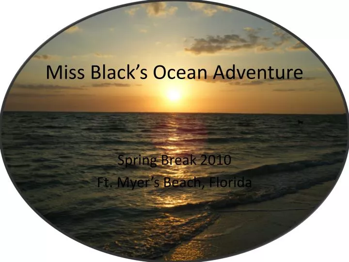 miss black s ocean adventure
