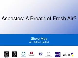 Steve May A H Allen Limited