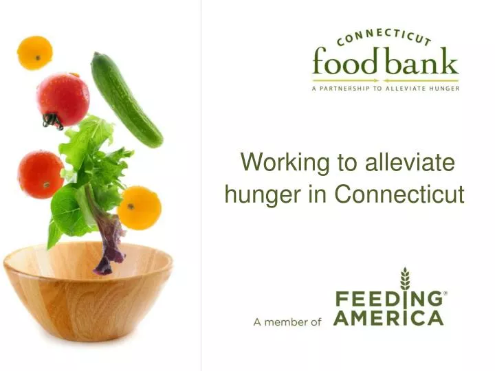 working to alleviate hunger in connecticut